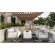 Tavira Greige / Stinson White Outdoor Sofa